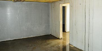 flooded basement
